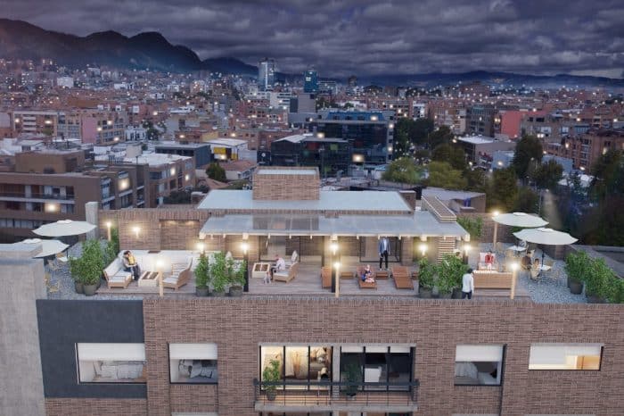 Tecnología que permite ver una versión virtual de una terraza