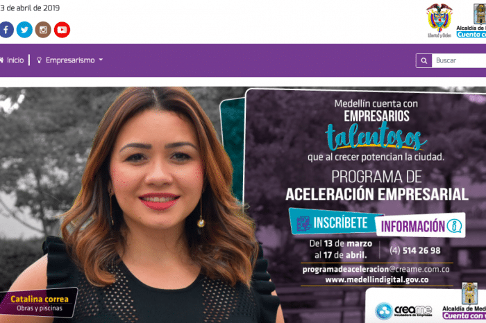 Medellín creó este portal para sus emprendedores