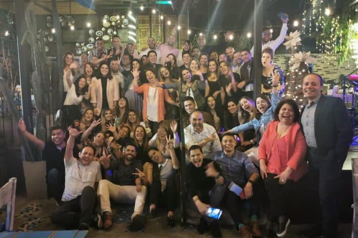 Parte del grupo Comunicadores Antioquia